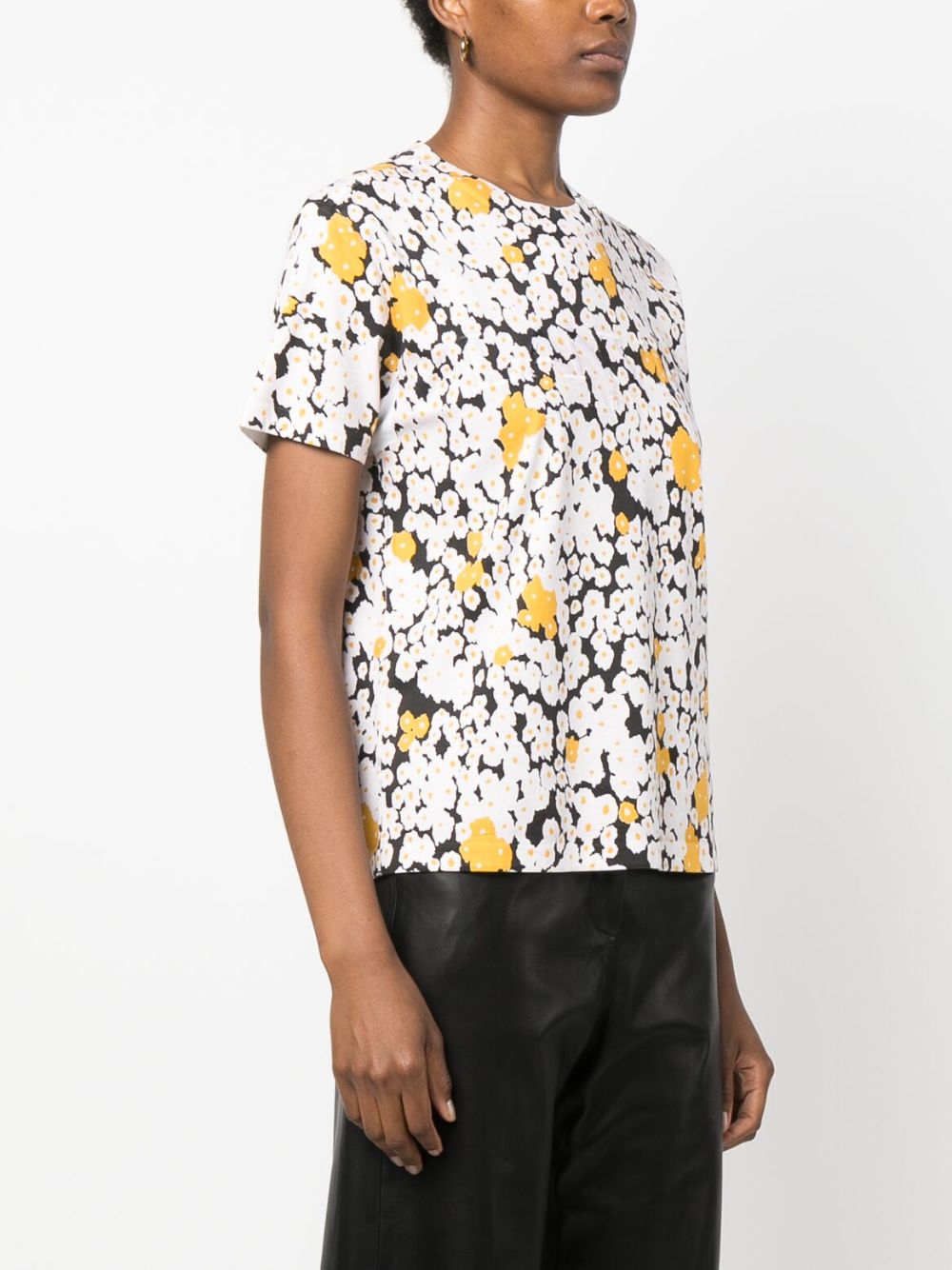 Affordable Lanvin Overprinted cotton T-shirt Women