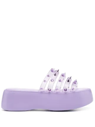 Jean Paul Gaultier x Melissa Punk Love Becky Platform Slides