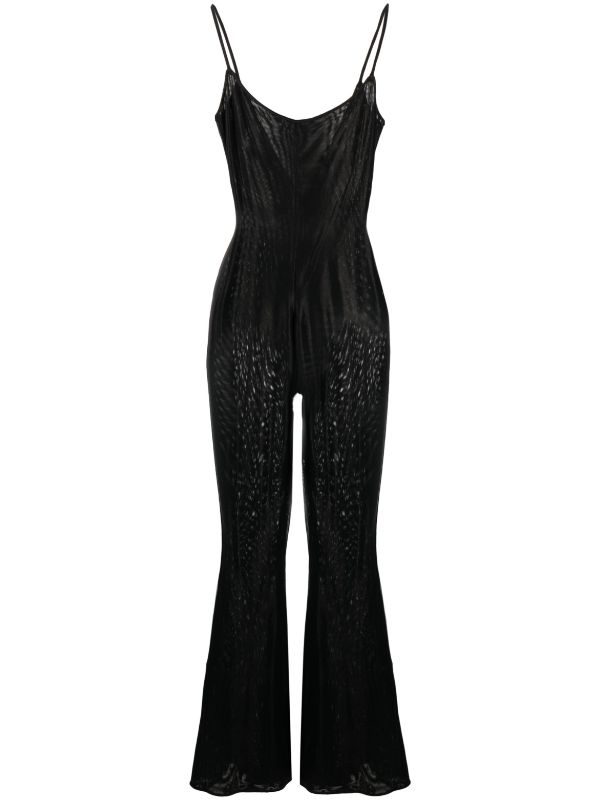 Peter Do Flame Belted Jumpsuit - Farfetch