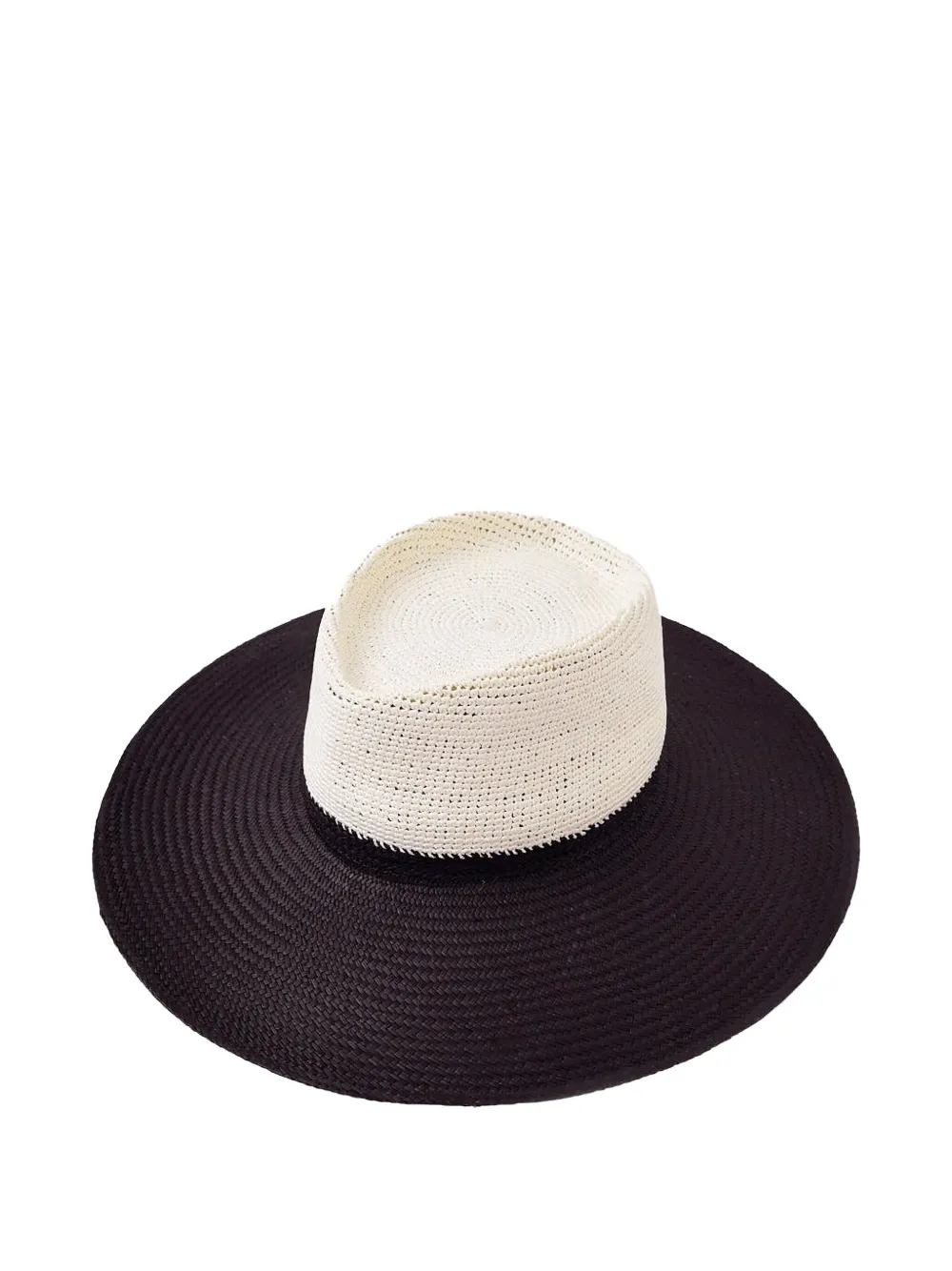 THE FREYA BRAND two-tone woven hat | Image 2