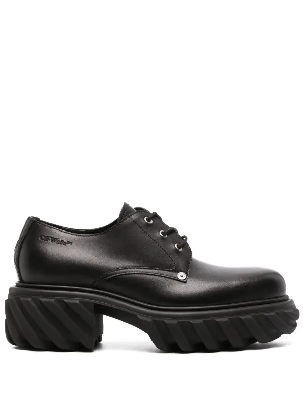 Off-White Exploration ダービーシューズ | ブラック | FARFETCH JP