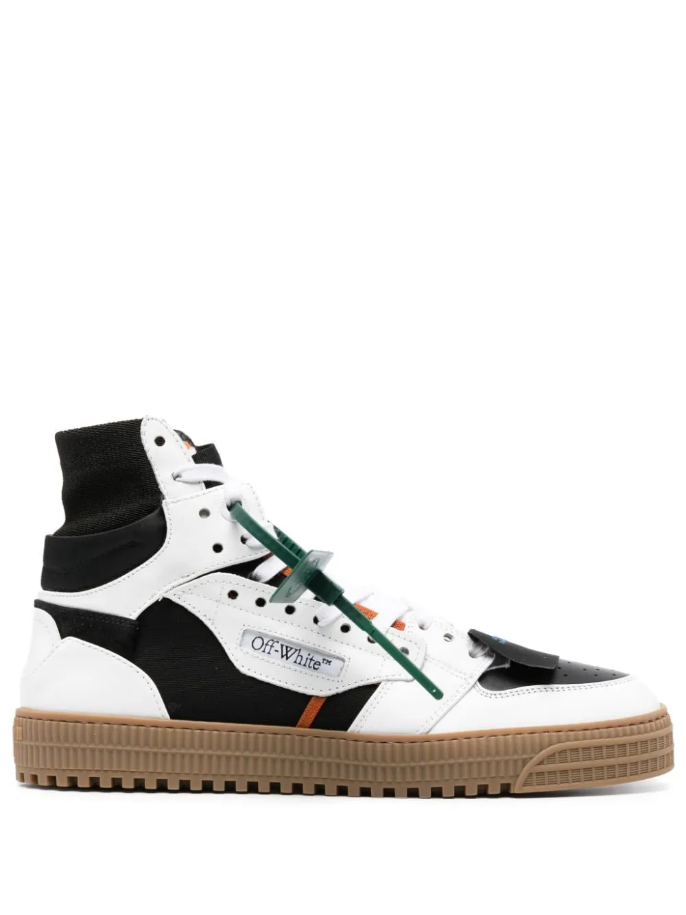 OFF-WHITE Off-Court 3.0 suede-trimmed canvas high-top sneakers in 2023