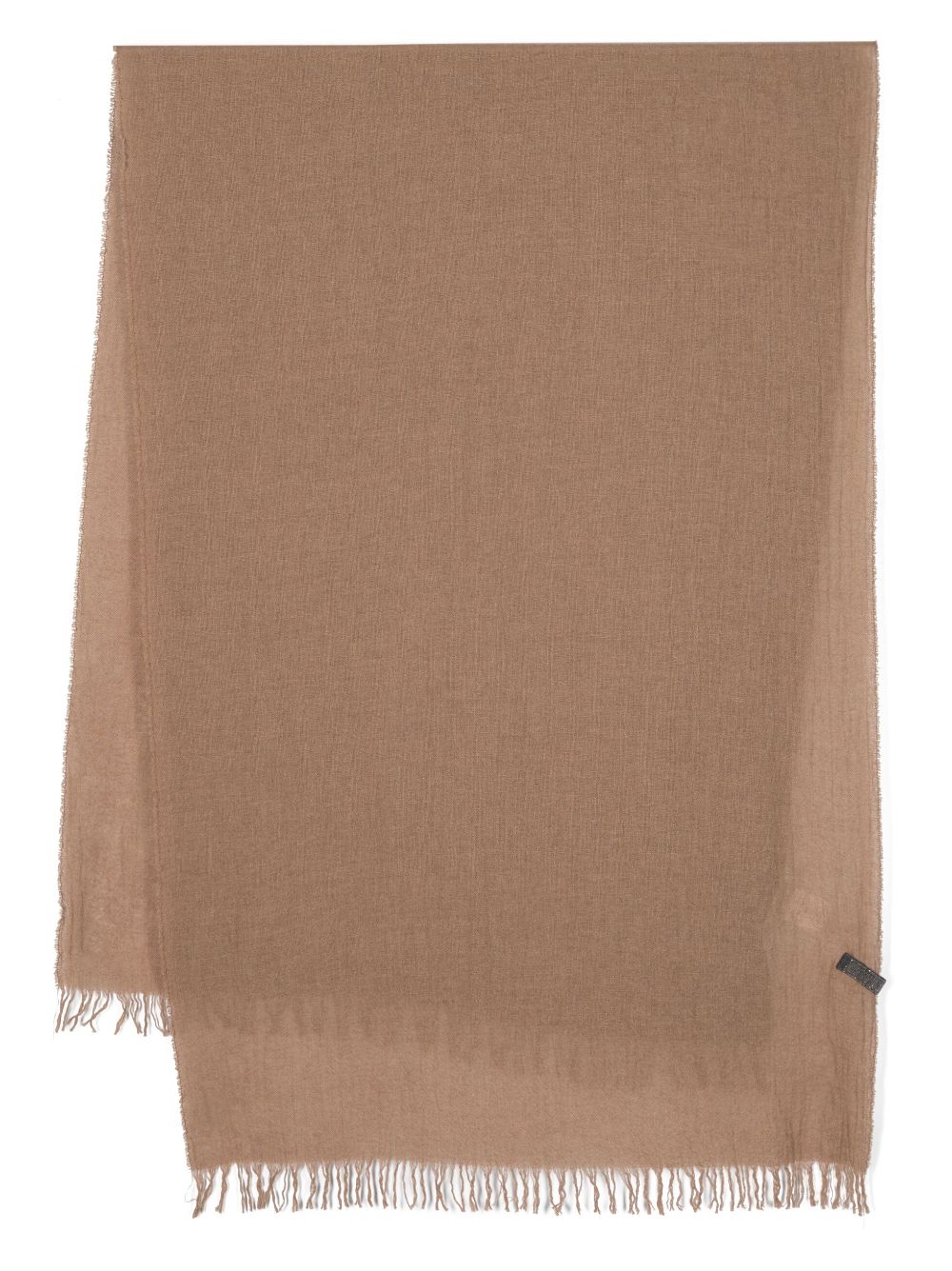 frayed-edges scarf