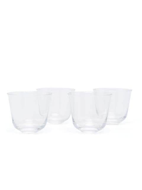 Ann Demeulemeester X Serax Grace lead-free crystal glasses (set of four)