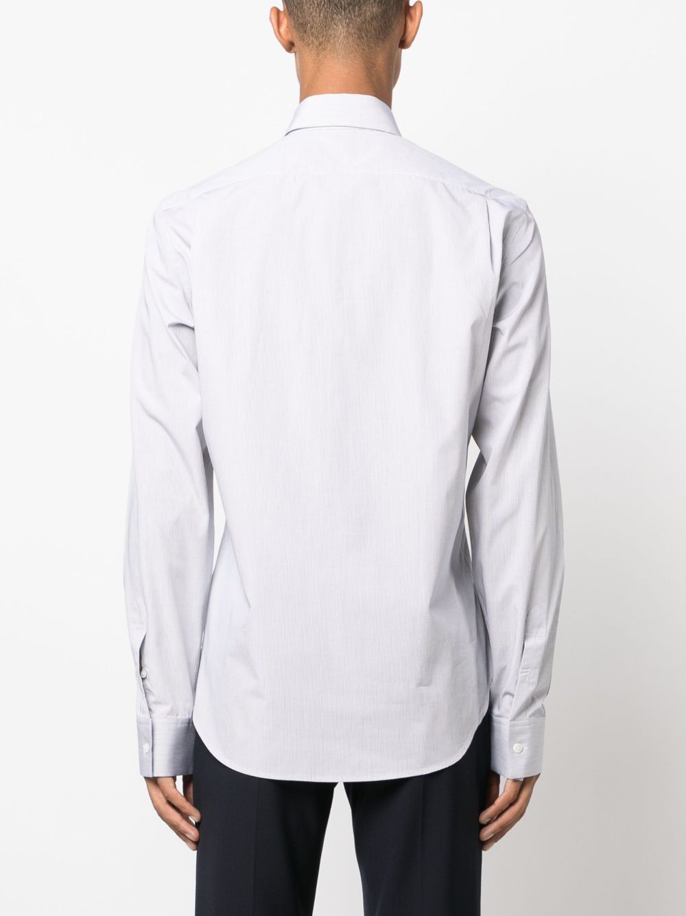 Affordable Lanvin grid-pattern cotton shirt Men