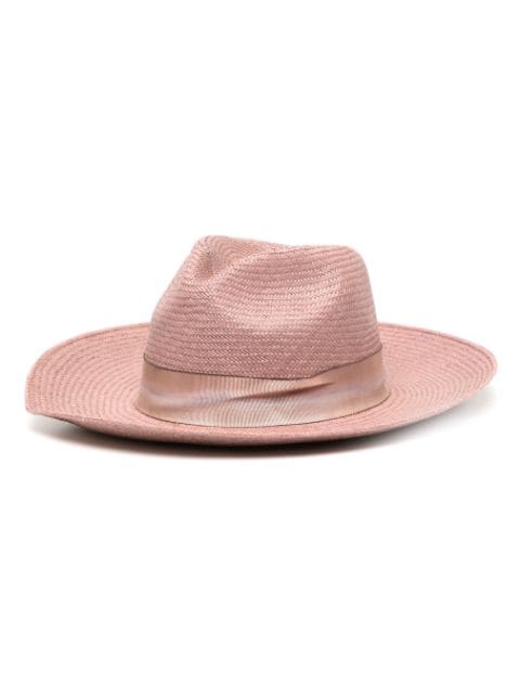 THE FREYA BRAND Daffodil straw fedora hat