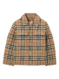 Burberry Kids Vintage Check-pattern quilted jacket - Neutrals