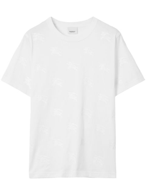 Affordable Burberry EKD-print cotton T-shirt Women