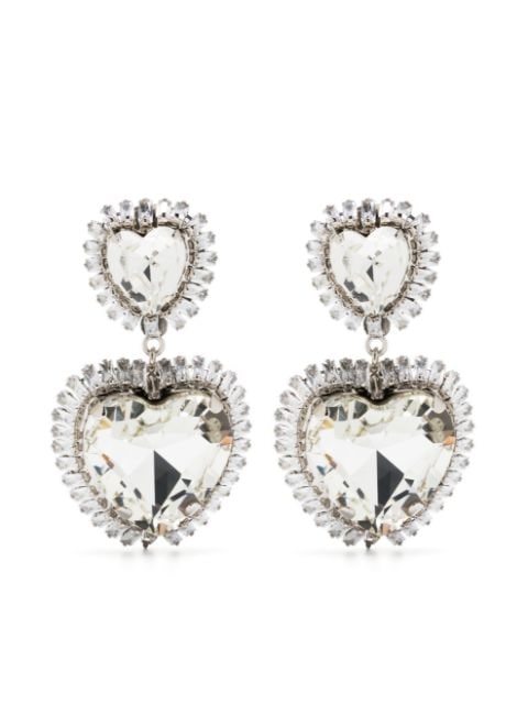 Alessandra Rich crystal-embellished earrings