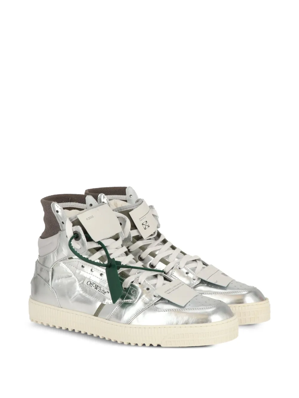 Off-White 3.0 Off Court metallic sneakers | Hi-Tops | Image 2