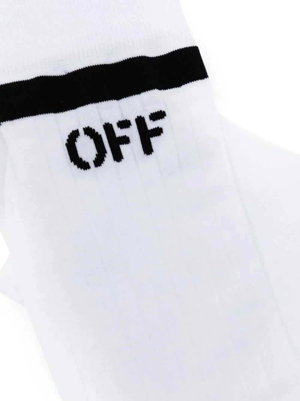 Off-White calcetines con logo en intarsia | Image 2