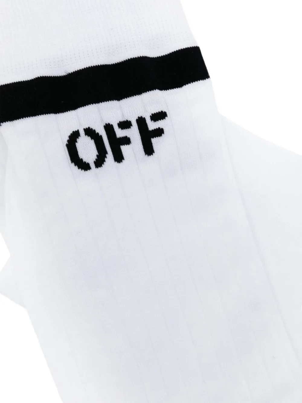 Off-White calcetines con logo en intarsia | Image 2