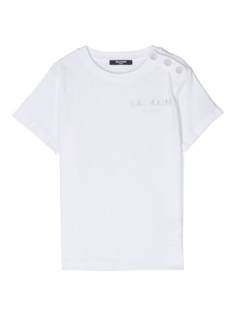 logo-print cotton T-shirt