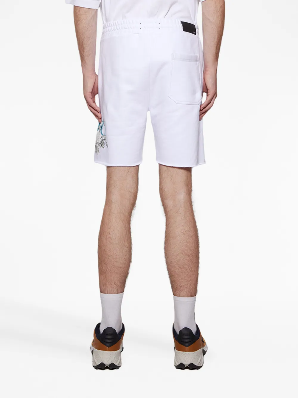 AMIRI Shorts met logoprint Wit