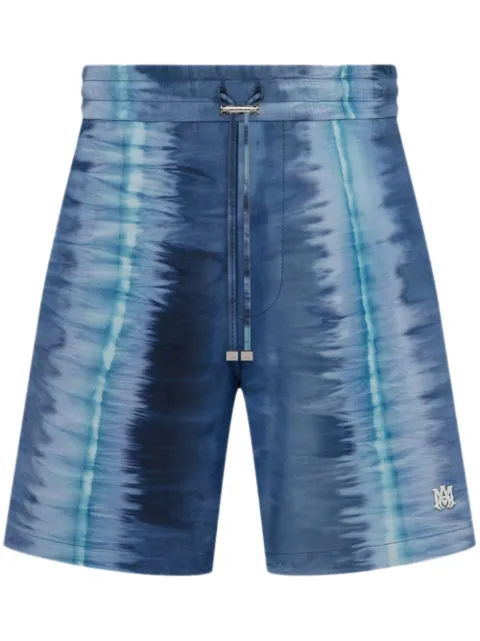 AMIRI shorts con motivo tie-dye 