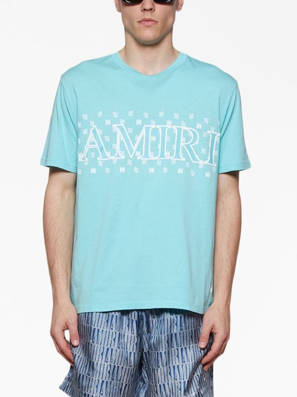 M.A. paisley-print T-shirt, AMIRI