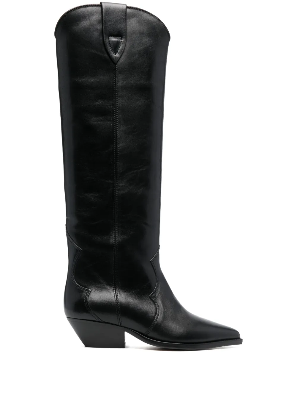 Isabel Marant Marant Denvee 40mm Knee High Boots In Black