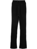 Off-White Diag-stripe cotton track pants - Black