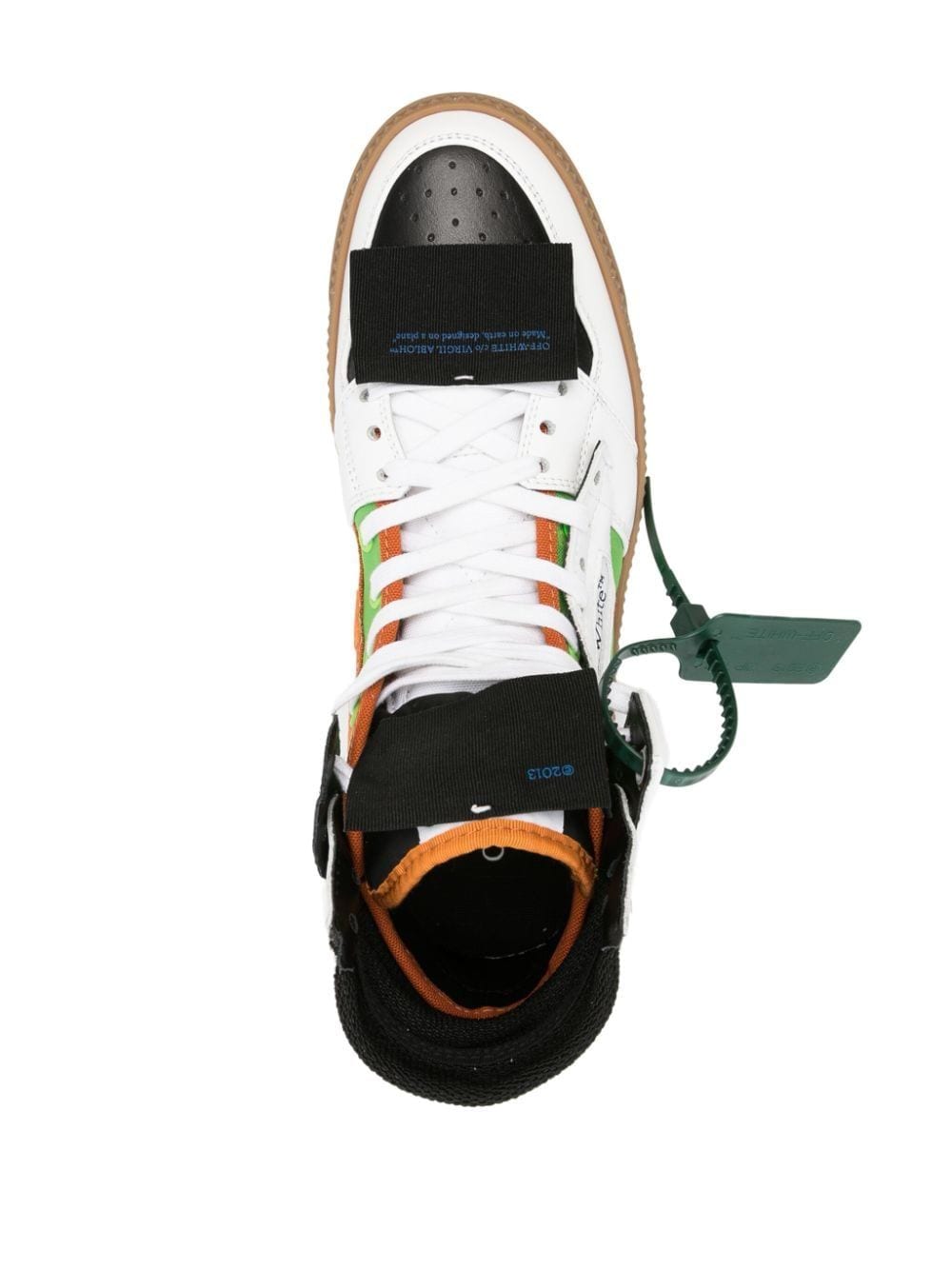 Shop Off-white 3.0 Off-court Sneakers In Green White