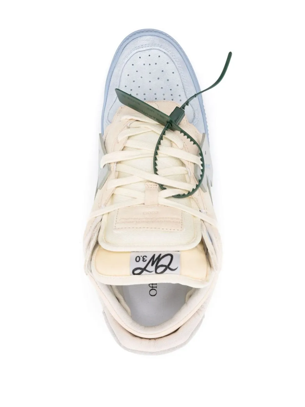 Off-White Floating Arrow suede sneakers Blue