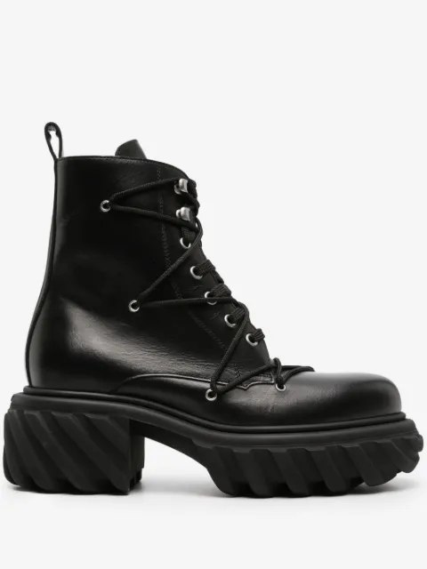 Off-White Tractor Motor Stiefel