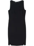 Versace Pre-Owned 2000s wool sleeveless mini dress - Blue