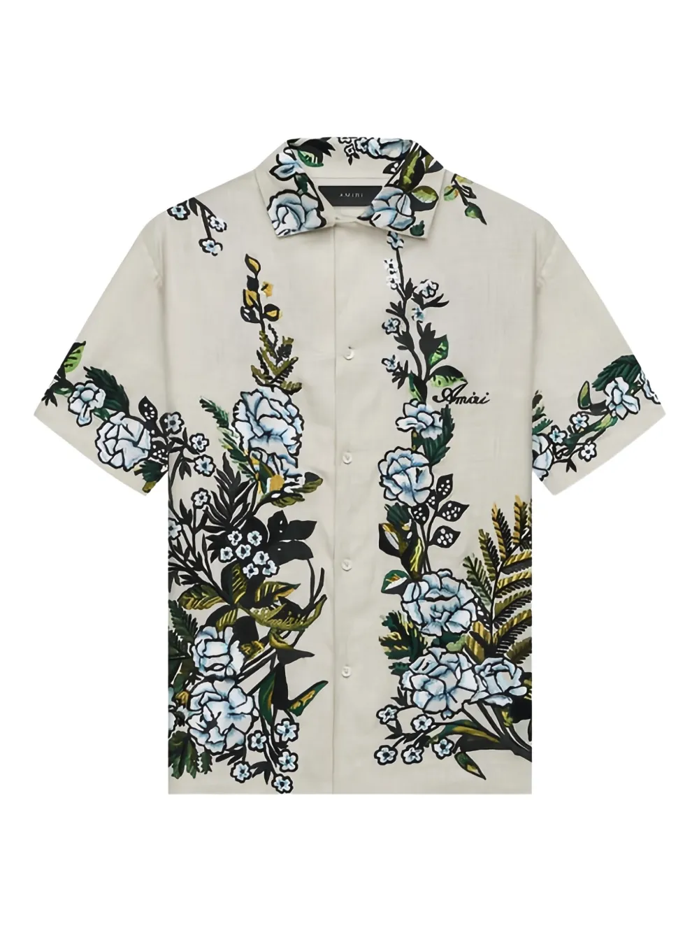 AMIRI floral-print shirt | Neutrals | Image 1