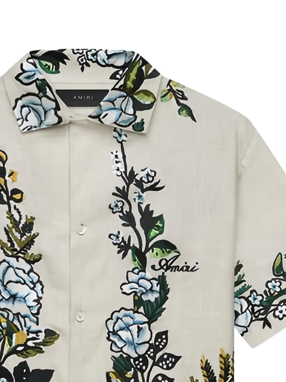 AMIRI Overhemd met bloemenprint - Beige