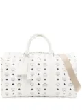 MCM medium Ottomar monogram-pattern holdall - White
