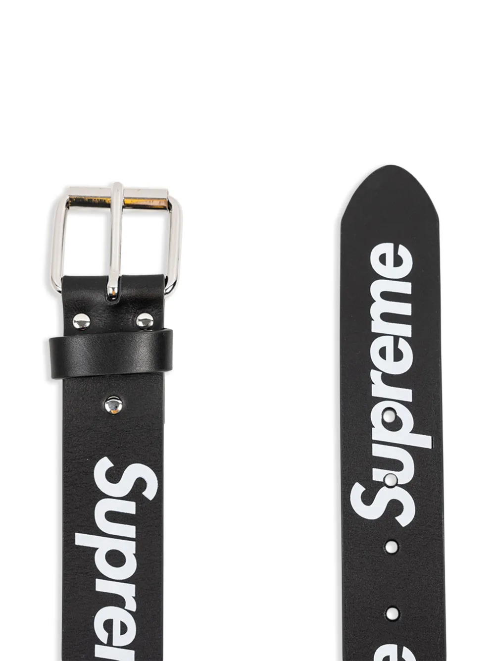 supreme スタースタッズ レザーベルト-