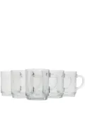 Supreme x Duralex glass mugs (set of 6) - White