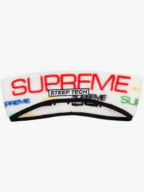 Supreme "banda para el cabello ""white"" de Supreme x TNF"