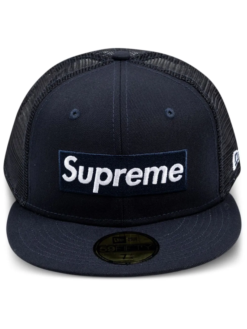NEW ERA CAP x New Era box logo mesh back "Navy" cap | Blue | Image 1