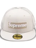 NEW ERA CAP x New Era box logo mesh back ""Stone"" cap - White