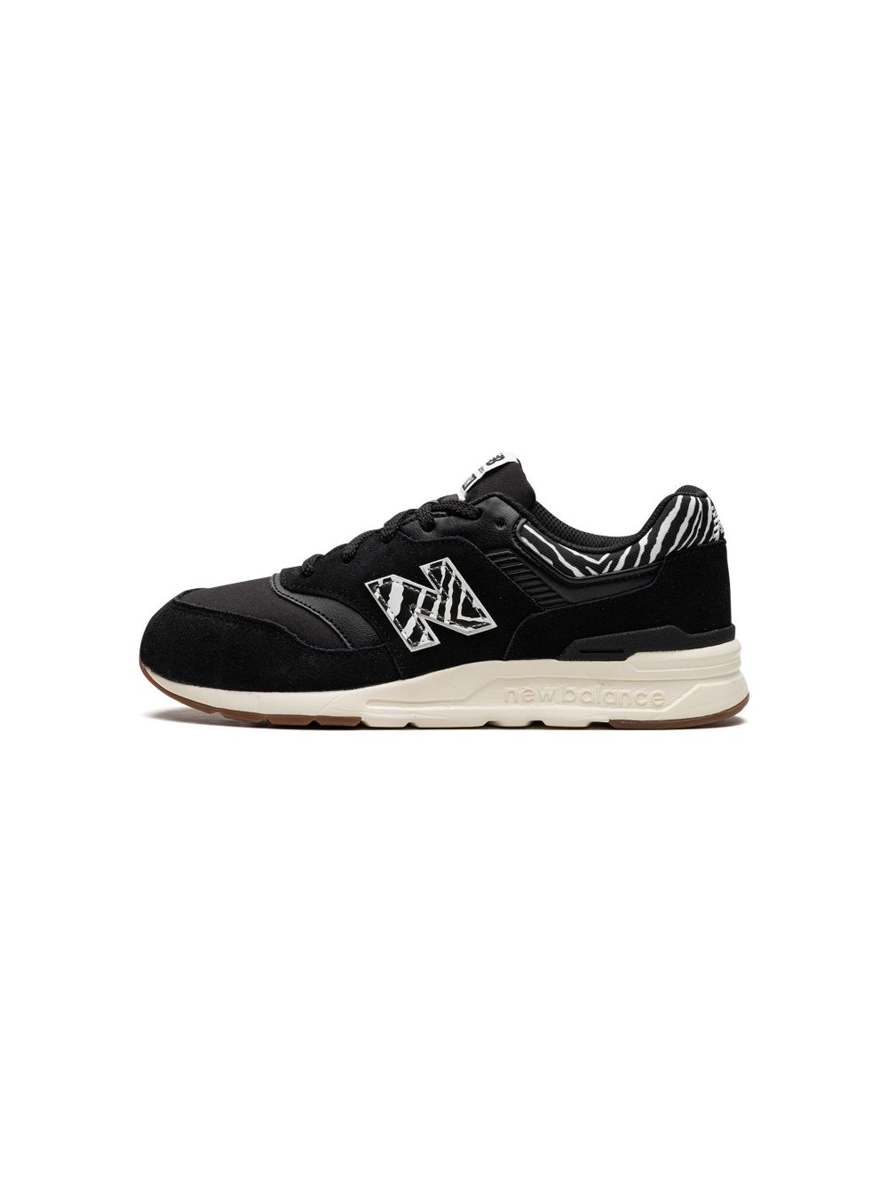 Shop New Balance 997 "zebra" Sneakers In Black