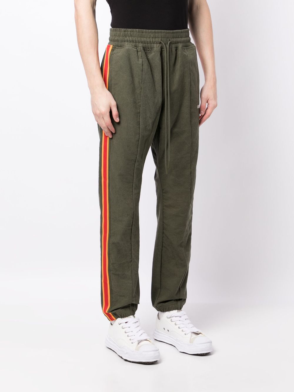 Readymade logo-embroidered Striped Track Pants - Farfetch