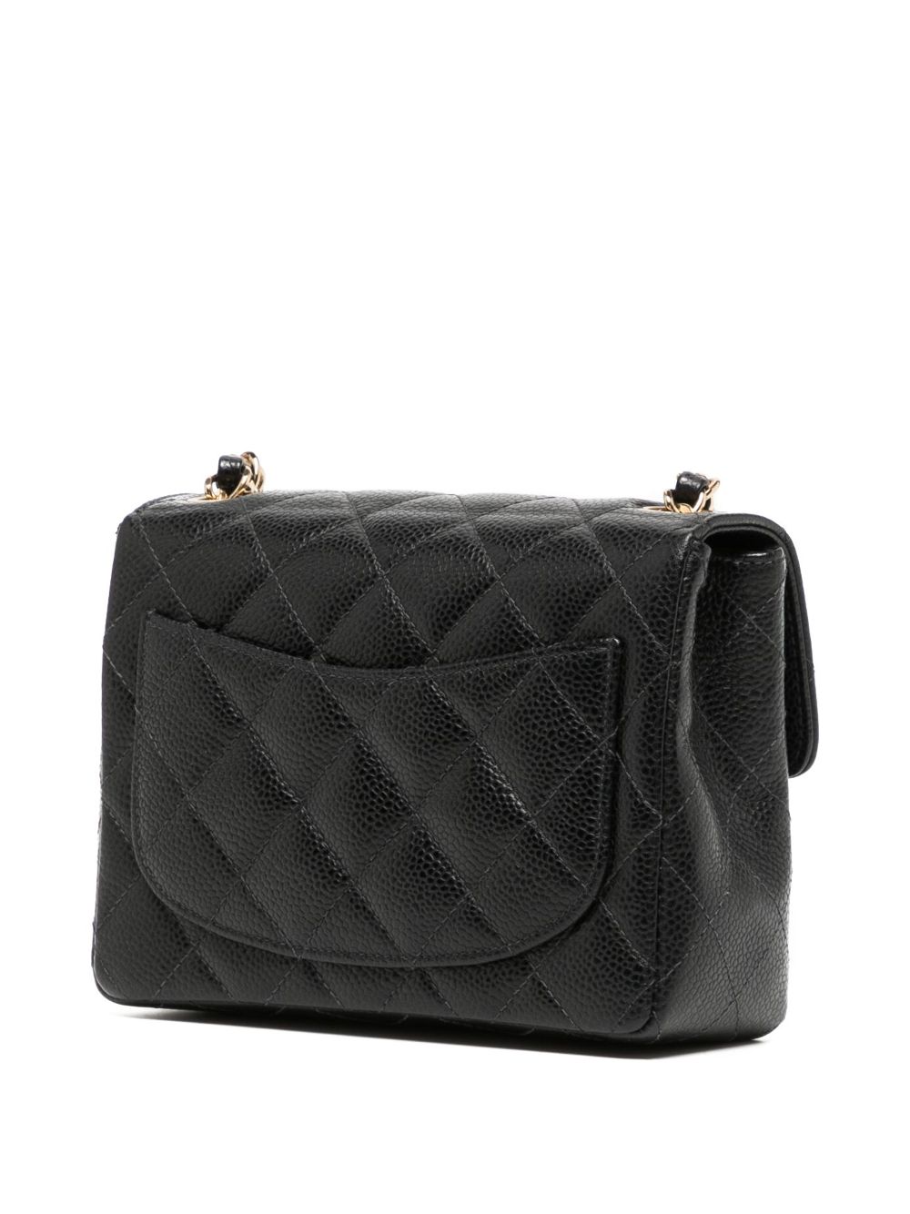 Affordable HOT SALE CHANEL 2003 diamond-quilted mini shoulder bag Women