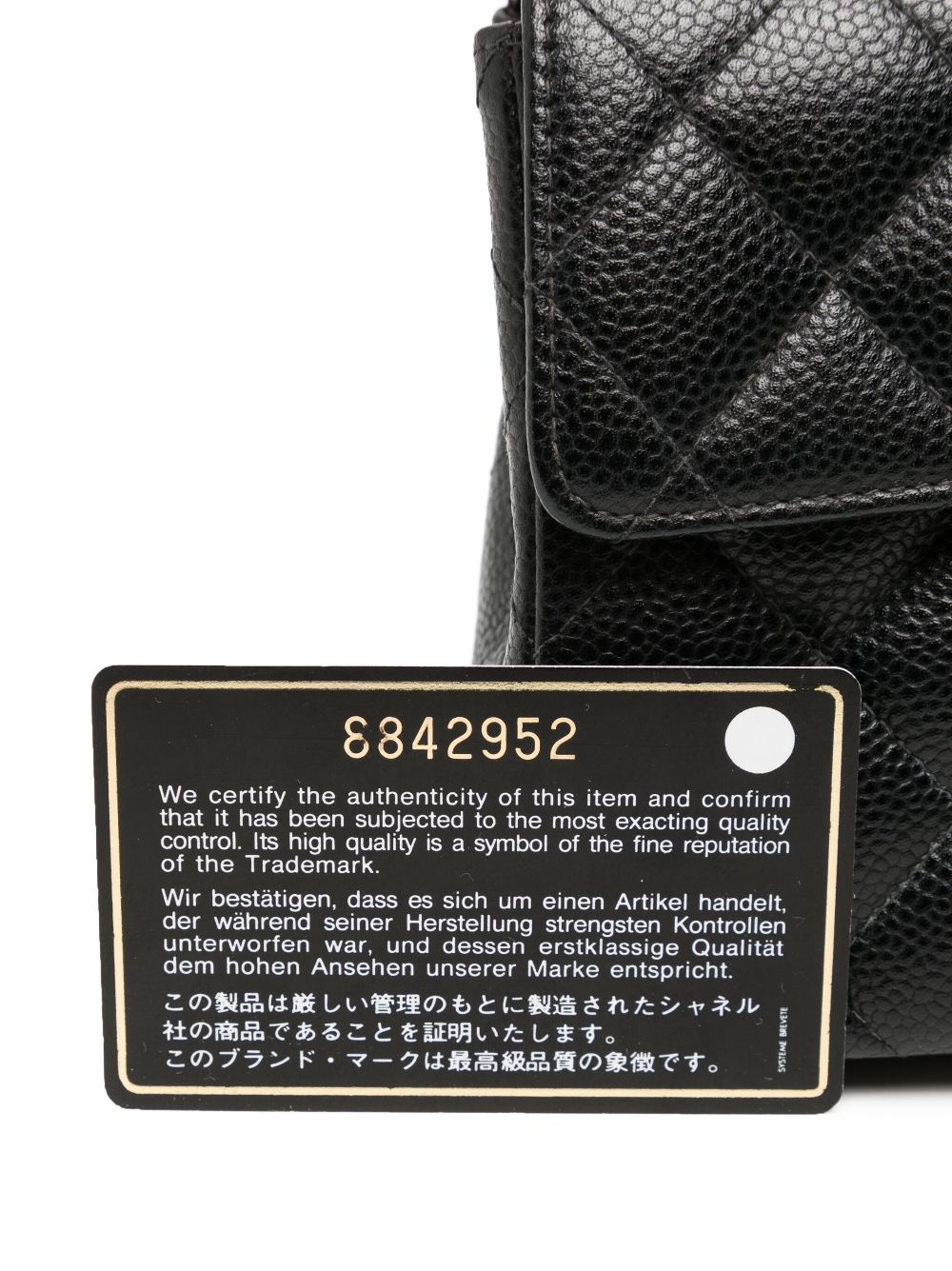 CHANEL Pre-Owned 2003 diamond-quilted mini shoulder bag WOMEN