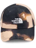 Supreme x TNF bleached denim print 6-panel cap - Black