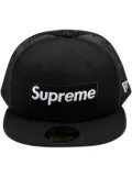 NEW ERA CAP x New Era box logo mesh ""Olive"" cap - Black