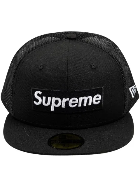 NEW ERA CAP x New Era box logo mesh "Olive" cap