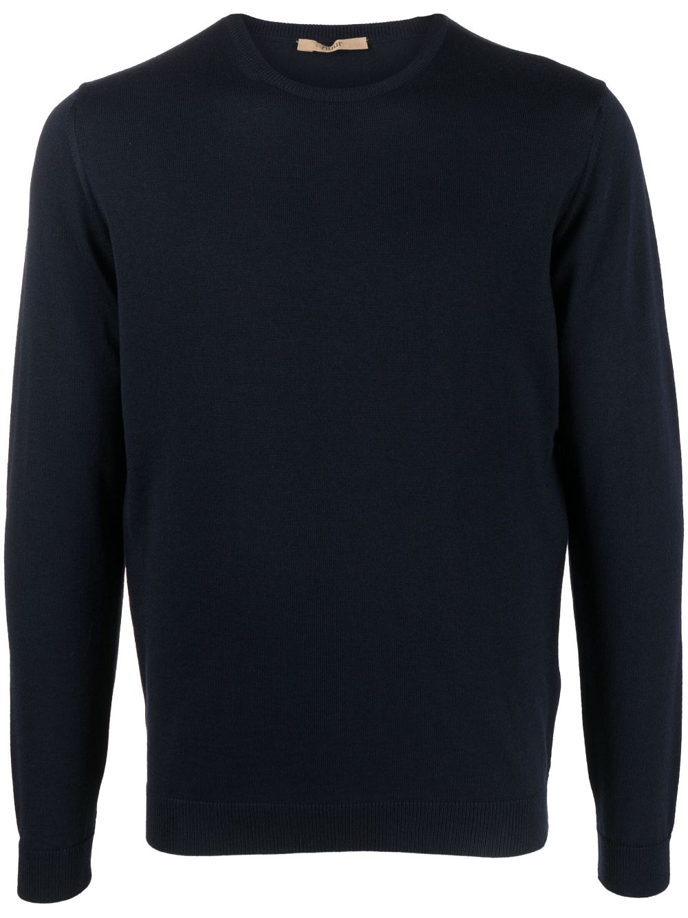 Nuur crew-neck merino-wool jumper - Blue