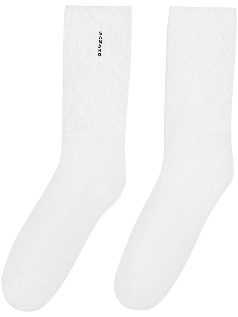 SANDRO Calzini con ricamo | bianco | Image 1