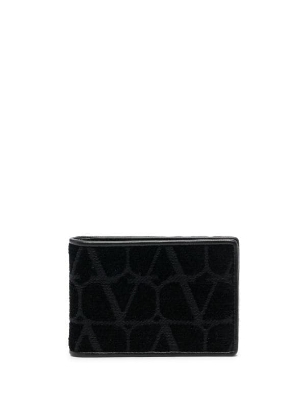 Valentino Garavani Men's Toile Iconographe Bifold Wallet