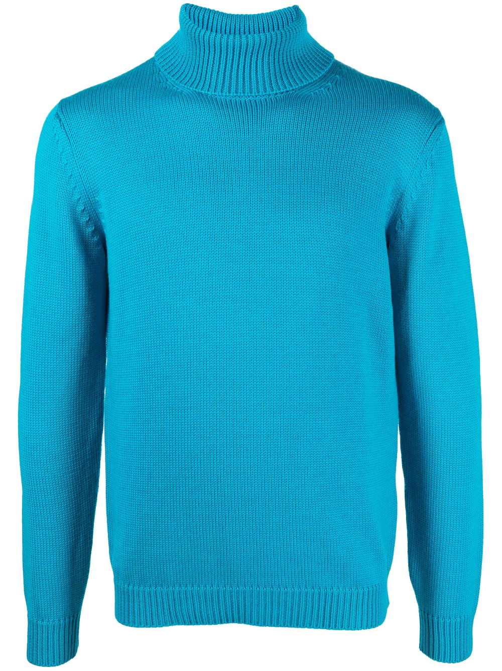 Nuur roll-neck merino-wool jumper - Blue