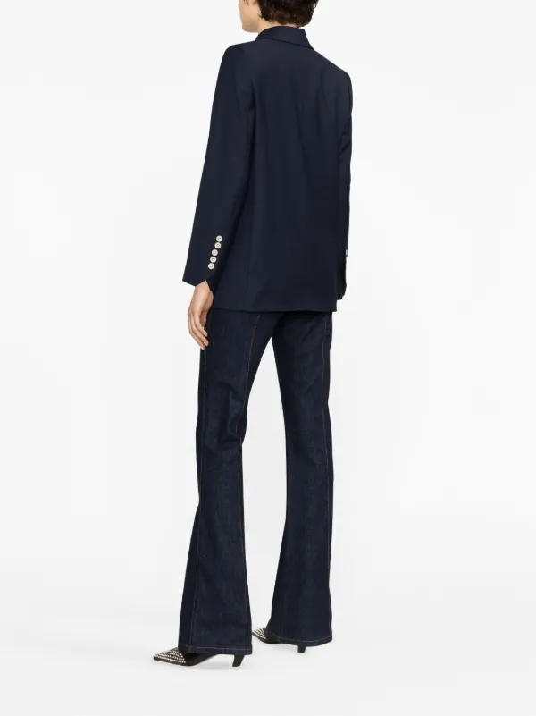 Zadig&Voltaire View double-breasted Blazer | Blue | FARFETCH