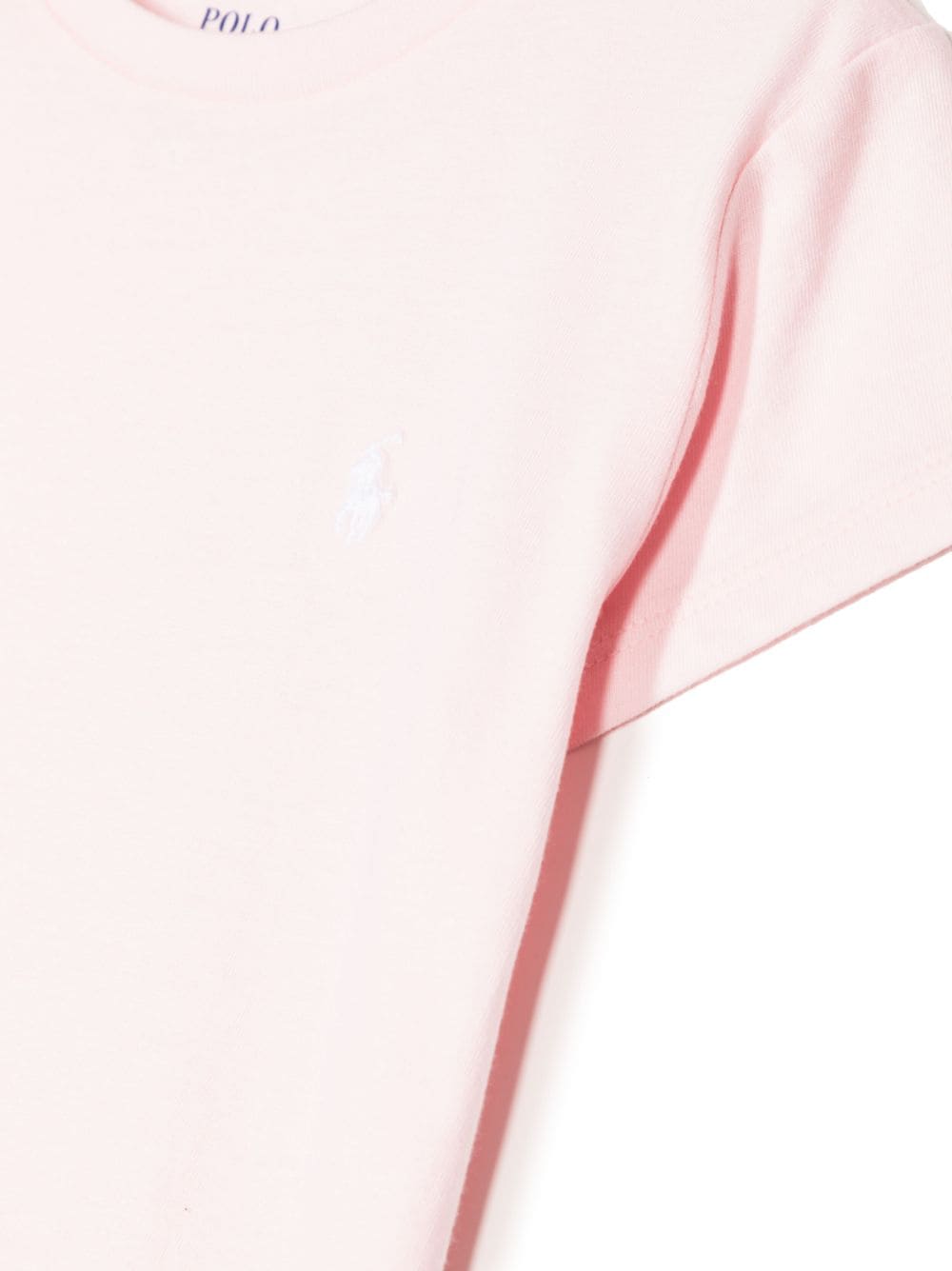 Shop Ralph Lauren Short-sleeve Cotton T-shirt In Pink