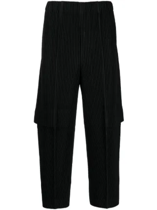 Homme Plissé Issey Miyake Pleated Cargo Trousers - Farfetch