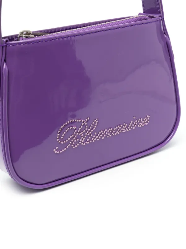 パープル エナメル ハンドバッグ Blumarine エナメル ハンドバッグ | パープル | FARFETCH JP
