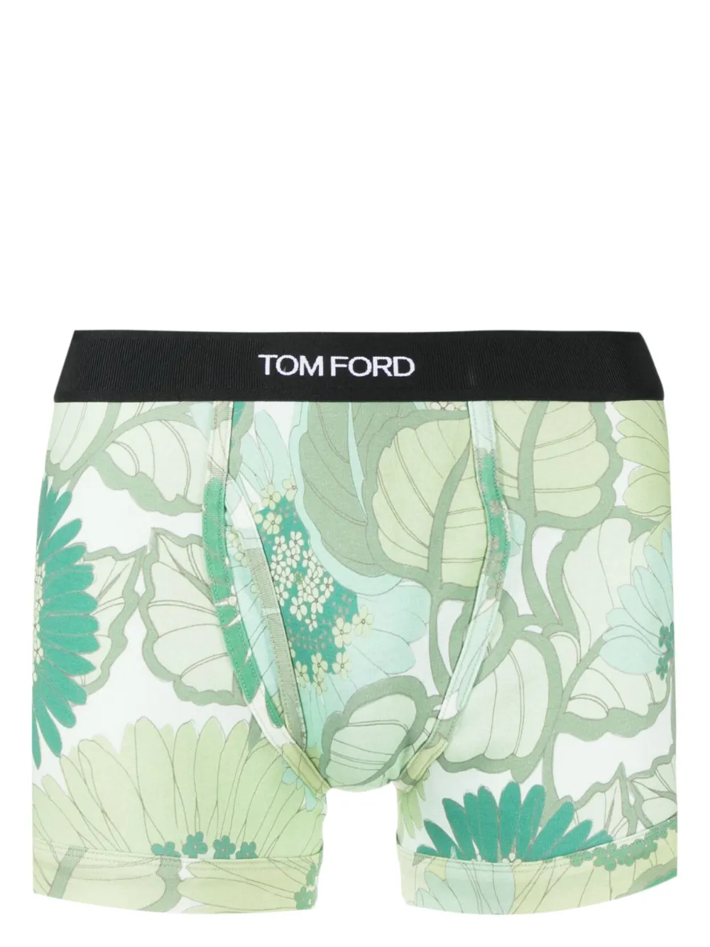TOM FORD フローラル ボクサーパンツ - グリーン TOM FORD フローラル ボクサーパンツ - グリーン